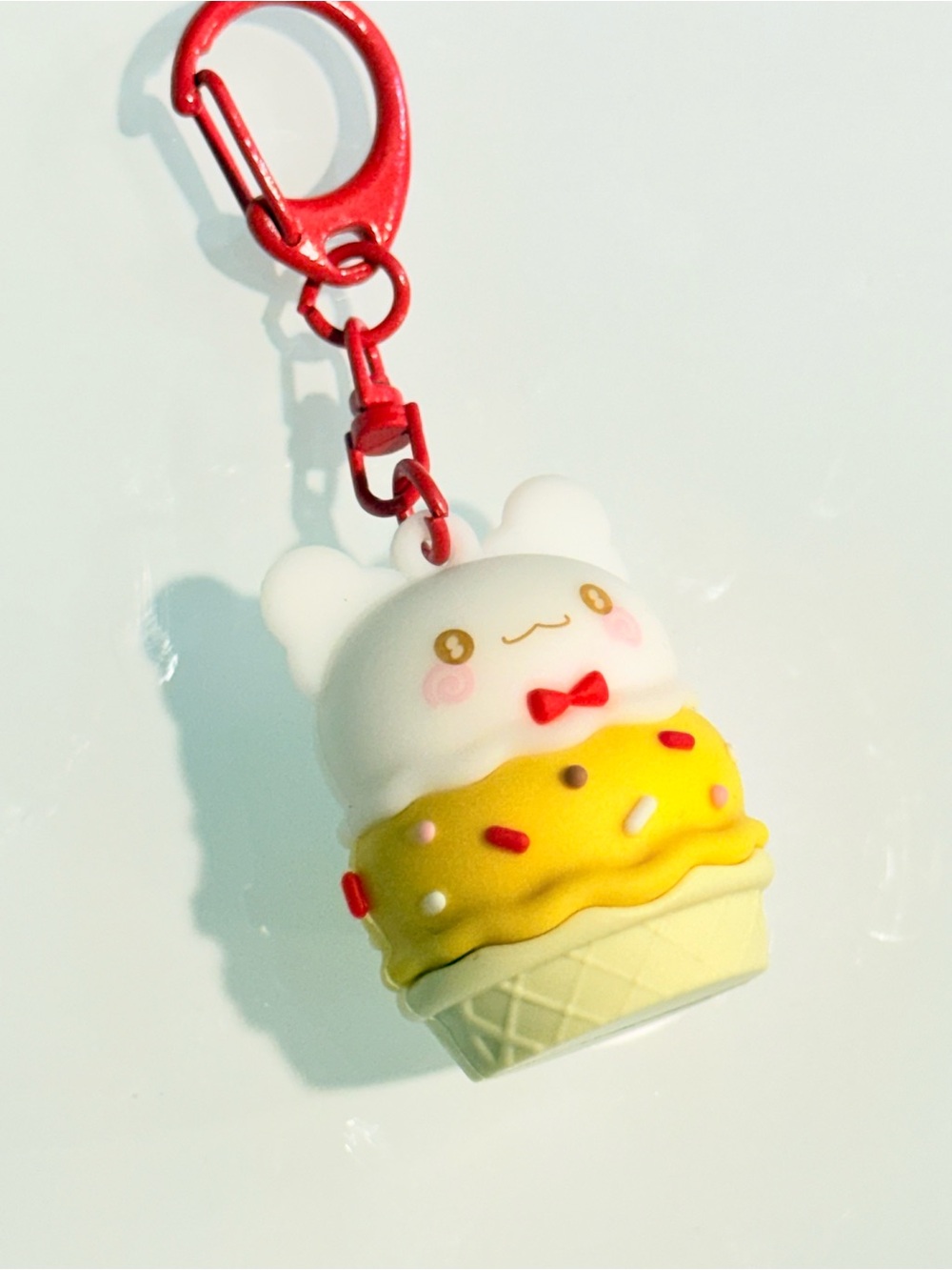 Sanrio Hanamaru Obake Marumaru I Love Sweets Ice Cream Keychain Japan Kawaii